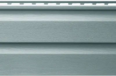 Виниловый сайдинг Канада плюс премиум серо-голубой