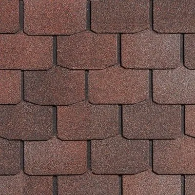 Гибкая черепица Shinglas, серия Классик, коллекция Модерн – Красный мрамор