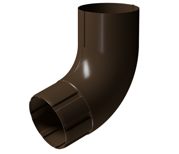 Колено 72° D90 Döcke STAL PREMIUM Каштан, (RAL 8017) купить в Балашове