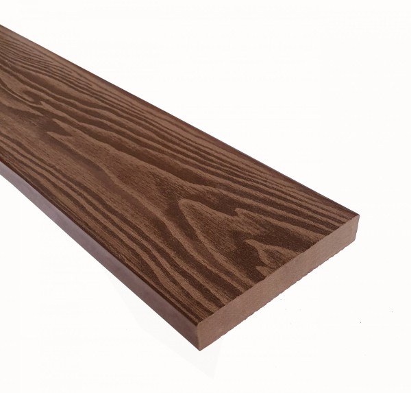 Террасная доска из ДПК Terrapol Смарт 3D Полнотелая без паза Орех Милано купить в Балашове