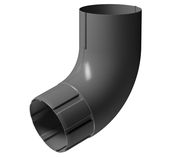 Колено 72° D90 Döcke STAL PREMIUM Графит, (RAL 7024) купить в Балашове