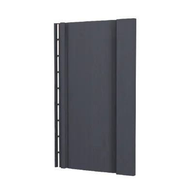 Сайдинг Вертикальный S7 Docke Premium, Графит