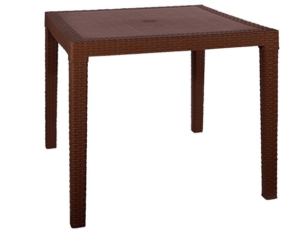 Стол квадратный FIJI Quatro Table Коричневый купить в Балашове