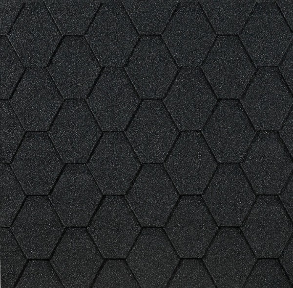 Гибкая черепица EURASIA Docke, Коллекция ШЕСТИГРАННИК Серый купить в Балашове