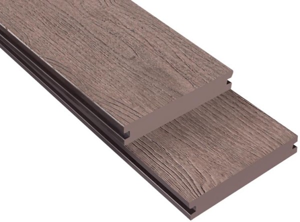 Террасная доска ДПК Outdoor 3D полнотелая NEVADA/CALIFORNIA BROWN коричневая микс купить в Балашове