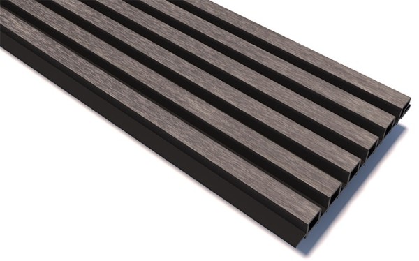 Реечные панели WOODVEX Lines Ultra Smoke gray купить в Балашове