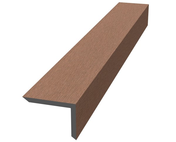 Уголок ДПК для террасной доски NauticPrime, 60x40x2900мм Кедр купить в Балашове