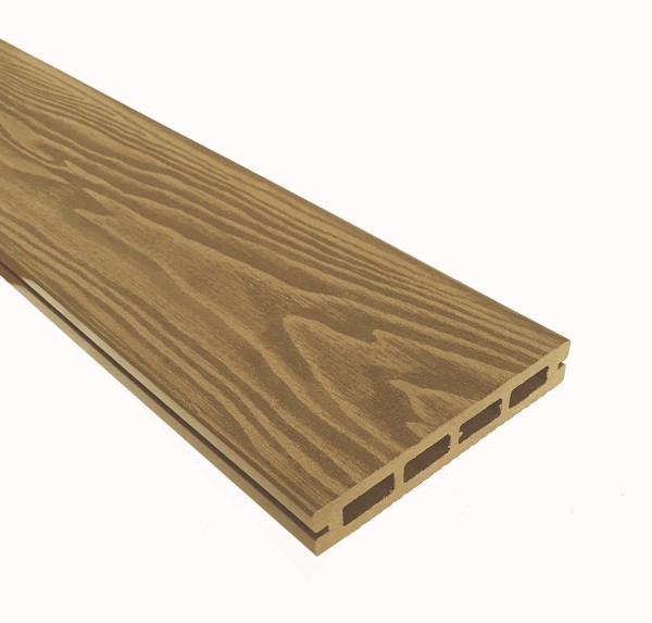 Террасная доска из ДПК Terrapol Смарт 3D Пустотелая с пазом Дуб Севилья купить в Балашове