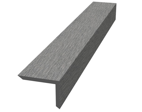 Уголок ДПК для террасной доски NauticPrime, 60x40x2900мм Тёмно-серый купить в Балашове