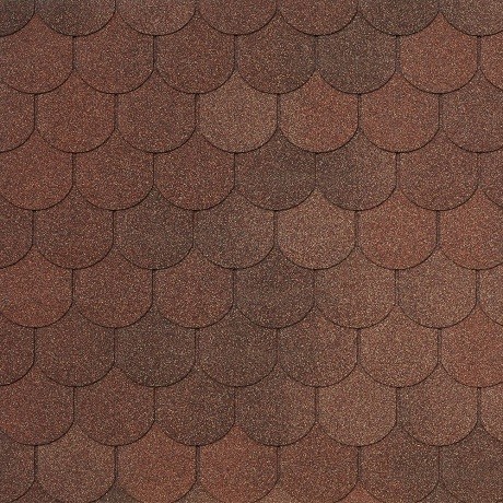 Гибкая черепица Tegola ASSISI terracotta 420 купить в Балашове