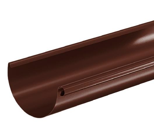 Водосток Aquasistem, система 125x90 - Водосточный желоб 3.00м RAL 8017 Коричневый купить в Балашове