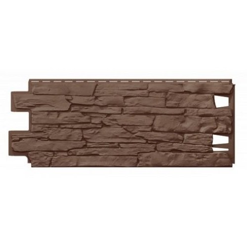 Фасадная панель VOX VILO Solid Stone Коричневый купить в Балашове