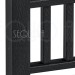 Комплект крышка/юбка для столба SEQUOIA BLACK купить в Балашове
