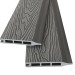 Заборная панель шип-паз EasyDecking Wood-Х 146х20 Серый купить в Балашове