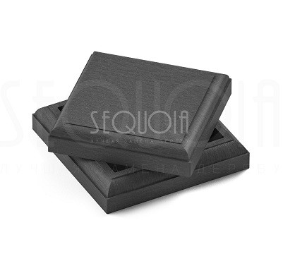 Комплект крышка/юбка для столба SEQUOIA GRAY купить в Балашове