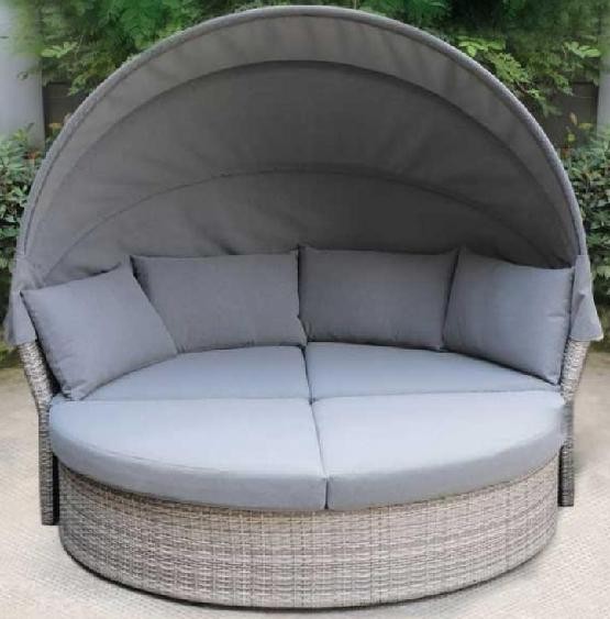 Диван-Трансформер AFINA плетеный из иск. ротанга AFM-325G Grey купить в Балашове
