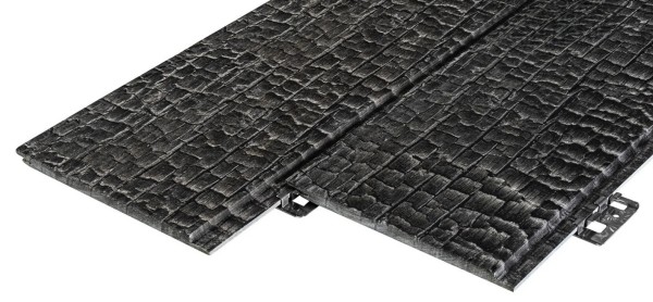 Фиброцементные панели FCSPRO Decor Wood Click Угольное купить в Балашове