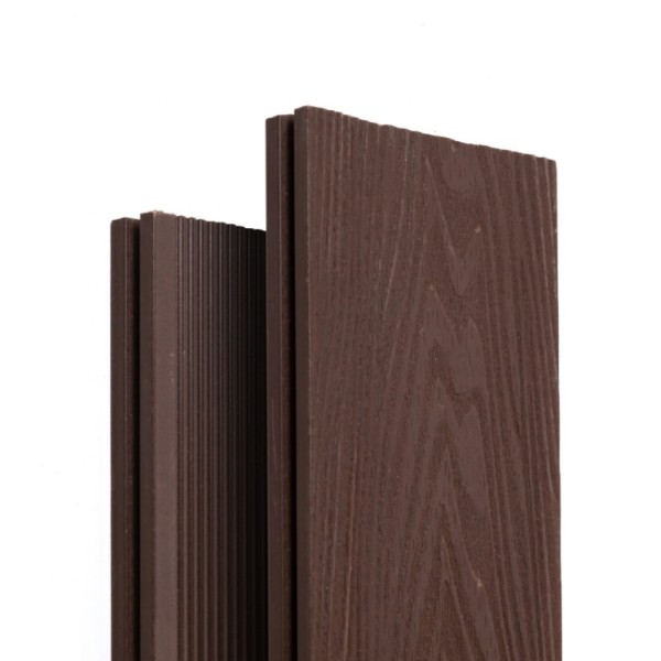 Террасная доска Ecodecking Экстра 3D полнотелая Венге купить в Балашове