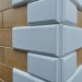Угол Наружный к Фасадным Термопанелям Доломит Дагестанский Камень 400 мм Белый купить в Балашове