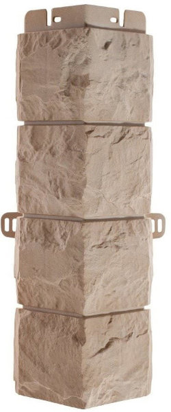 Фасадная панель Наружный угол фагот (талдомский), 0,45 х 0,13м (н) купить в Балашове