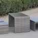 Диван-Трансформер AFINA плетеный из иск. ротанга S330G-W78 Grey купить в Балашове