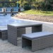 Диван-Трансформер AFINA плетеный из иск. ротанга S330G-W78 Grey купить в Балашове