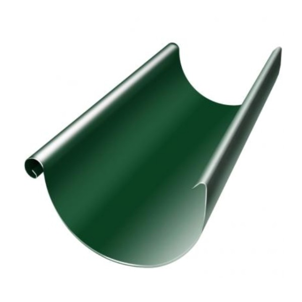 Водосток Grand Line 125x90 – Желоб 3м RAL 6005 купить в Балашове