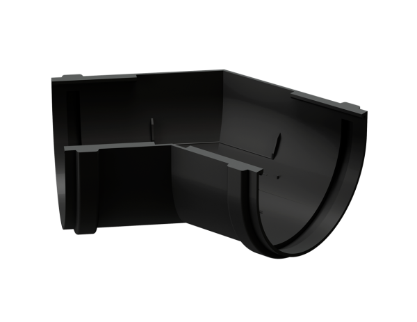 Угол желоба универсал 135˚ Docke Premium ПВХ - Карбон купить в Балашове