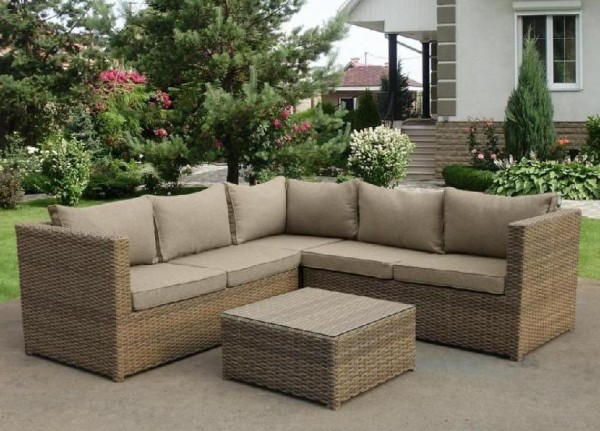 Комплект мебели AFINA плетеной из иск. ротанга YR825B Beige купить в Балашове