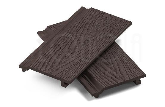 Доска фасадная ДПК 3D SEQUOIA Evolution WOOD BROWN купить в Балашове