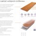 Фибросайдинг DECOVER 3600 x 190 x 8 мм Silver купить в Балашове