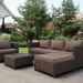 Комплект мебели AFINA плетеной из иск. ротанга YR821A Brown/Beige купить в Балашове
