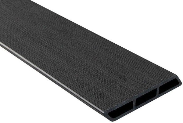 Доска Ромбус 3D ДПК Outdoor STORM BLACK черная купить в Балашове