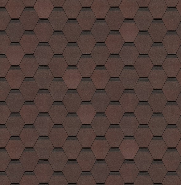 Гибкая черепица Docke, коллекция Шеффилд – Зрелый каштан купить в Балашове