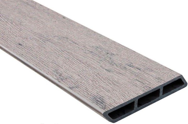 Доска Ромбус 3D ДПК Outdoor STORM GREY серая микс купить в Балашове