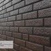 Фасадная панель Ю-Пласт Стоун Хаус Кирпич Коричневый купить в Балашове