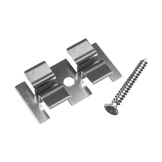 Клипса с саморезом, Grinder шовный монтаж 5 mm купить в Балашове
