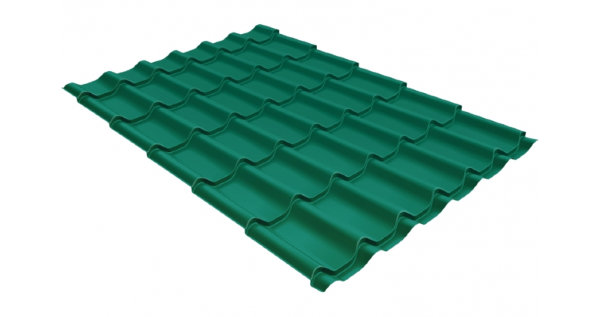 Металлочерепица классик 0,5 Satin RAL 5021 купить в Балашове