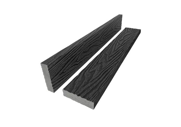 Брус лавочный 3D-тиснение 20х80 Графит купить в Балашове