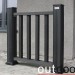 Ограждение из ДПК Outdoor Классик 3D STORM чёрный купить в Балашове