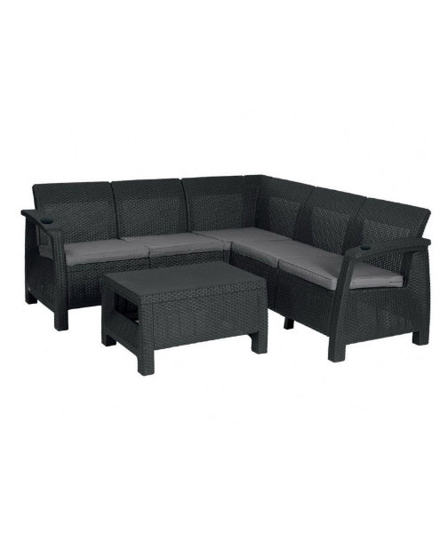Угловой диван  Yalta Corner Set (столик в комплект не входит) купить в Балашове