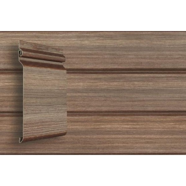 Виниловый сайдинг Grand Line Natural-Брус Tundra - Кедр купить в Балашове