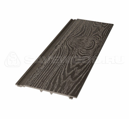 Сайдинг из дпк savewood sw-cedrus тангенциальный распил темно-коричневый купить в Балашове