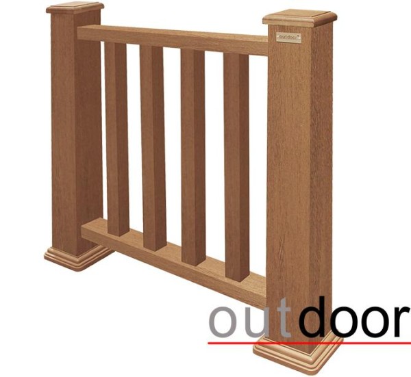 Ограждение из ДПК Outdoor Классик 3D STORM дуб купить в Балашове