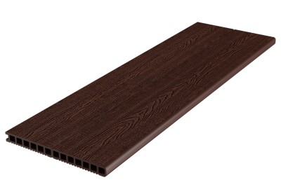 Ступень ДПК Deckron Woodlike 317x28x4000 мм, венге