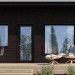 Фасадная панель FineBer, Скол - Тёмно коричневый купить в Балашове