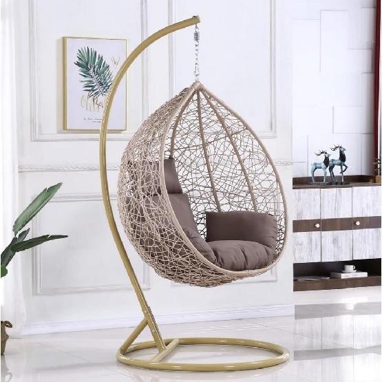 Кресло Подвесное из искусственного ротанга AFM-169A-LB Beige купить в Балашове