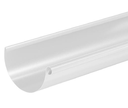Водосток Aquasistem, система 125x90 - Водосточный желоб 3.00м RR 20 Белый купить в Балашове