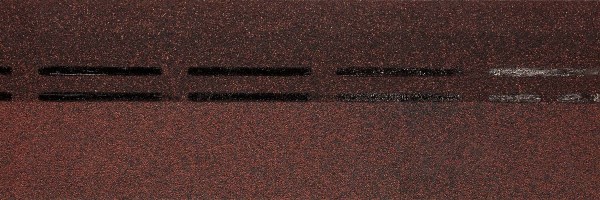 Коньково-карнизная черепица Docke Standard, красный купить в Балашове