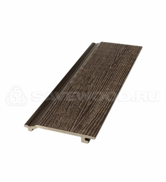 Сайдинг из дпк savewood sw-sorbus радиальный распил темно-коричневый купить в Балашове